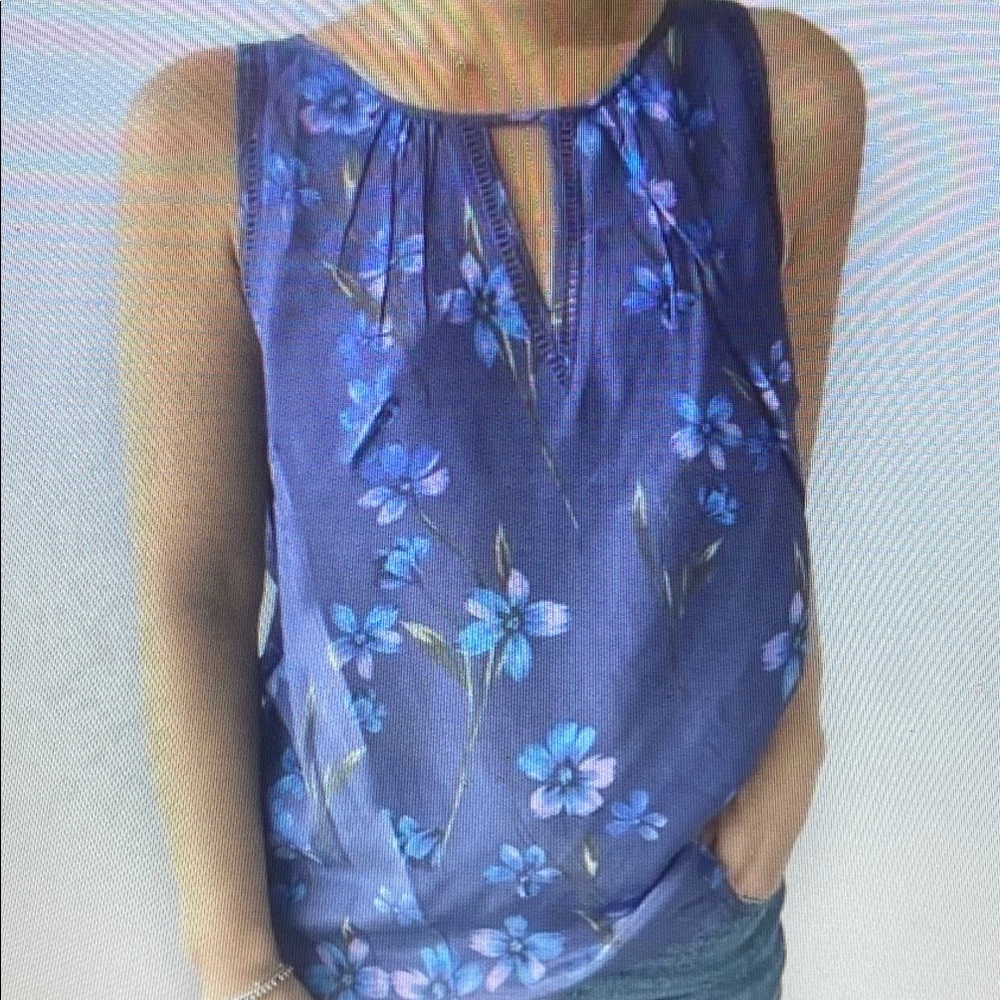 Anthropologie | GREYLIN | Rhea 100% Silk Crepe Blouse | Anthro | Floral | Small